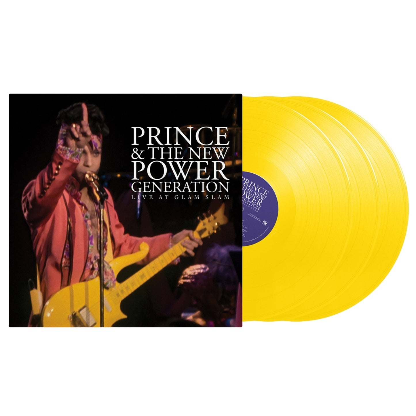 Prince & The New Power Generation – Live At Glam Slam en vinilo 3LP amarillo RSD