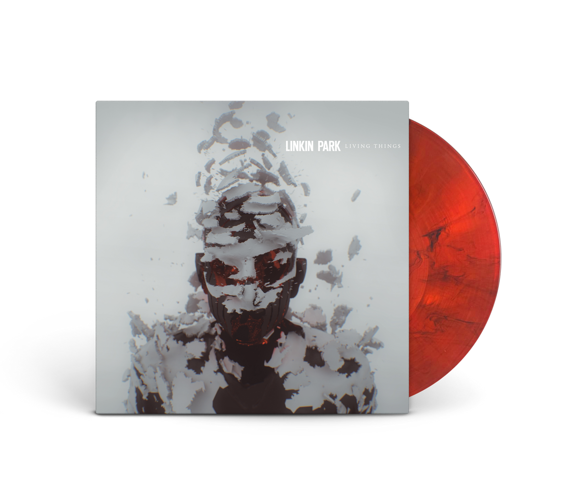 Linkin Park – Living Things · Vinilo Red Smoke LP