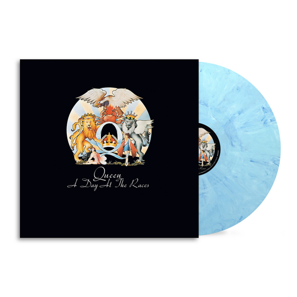 Queen – A Day at the Races (50º Aniversario) · Vinilo Azul Marble LP