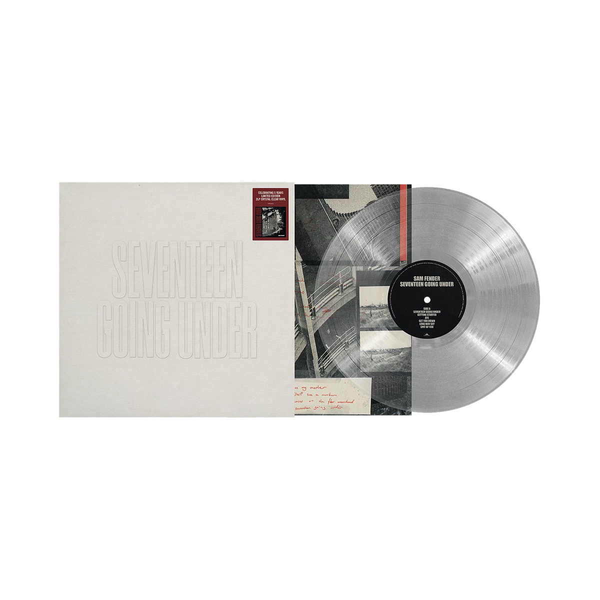 Sam Fender - Sam Fender - Seventeen Going Under Deluxe en Vinilo Crystal Clear 2LP