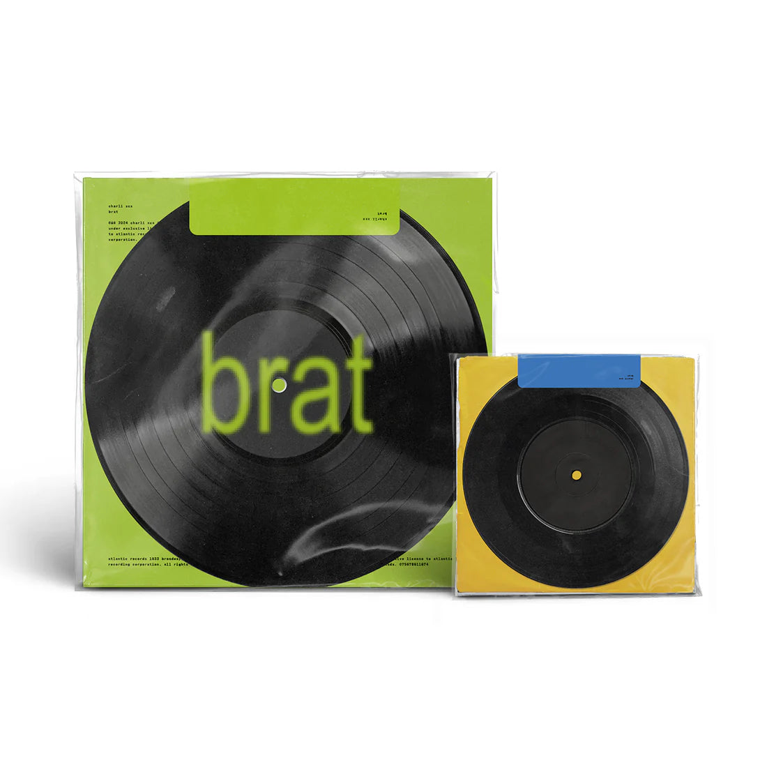 Charli XCX BRAT - Limited Black Vinyl With 7