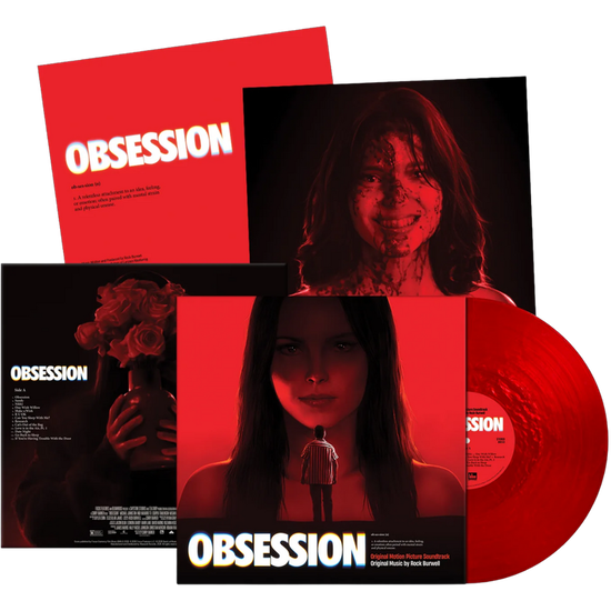 Rock Burwell – Obsession (Banda sonora) · Vinilo Rojo Perlado LP