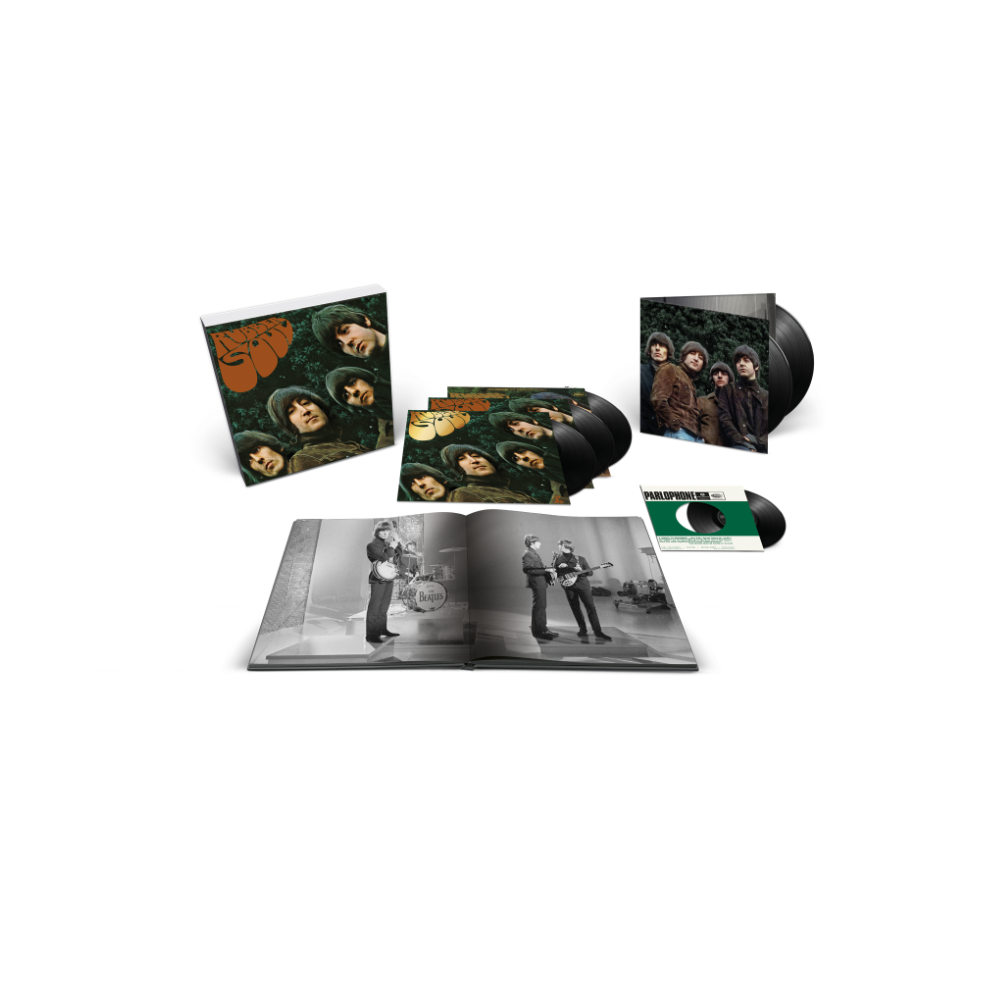The Beatles – Rubber Soul Super Deluxe, Box Set 5LP y single de 7 pulgadas