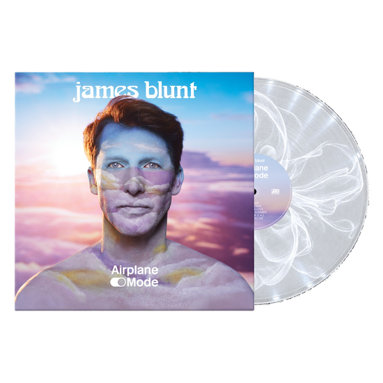 James Blunt - James Blunt - Airplane Mode en Vinilo Clear & White EcoRecord