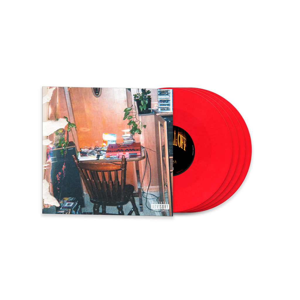 J. Cole – The Fall-Off, vinilo rojo 4LP