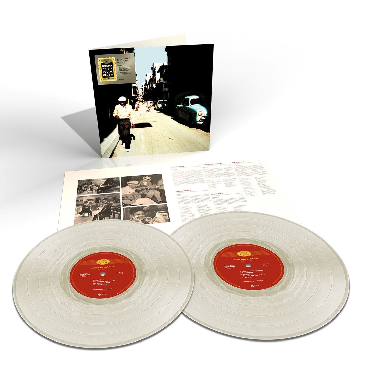 Buena Vista Social Club edición 30 aniversario en vinilo blanco perlado 2LP