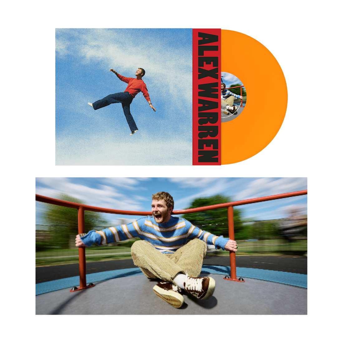 Alex Warren – WILDCHILD en vinilo naranja Sunkissed