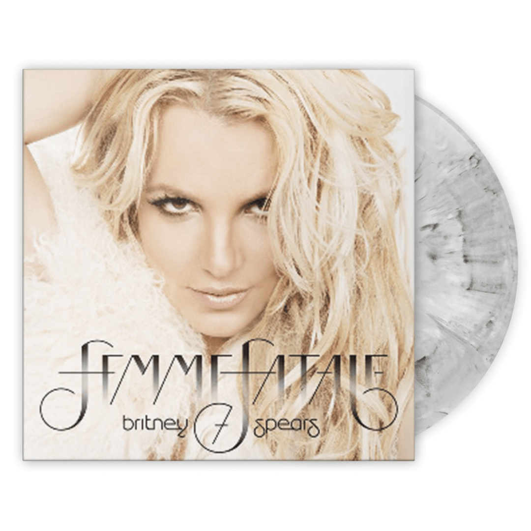 Britney Spears – Femme Fatale · Vinilo Gris Mármol