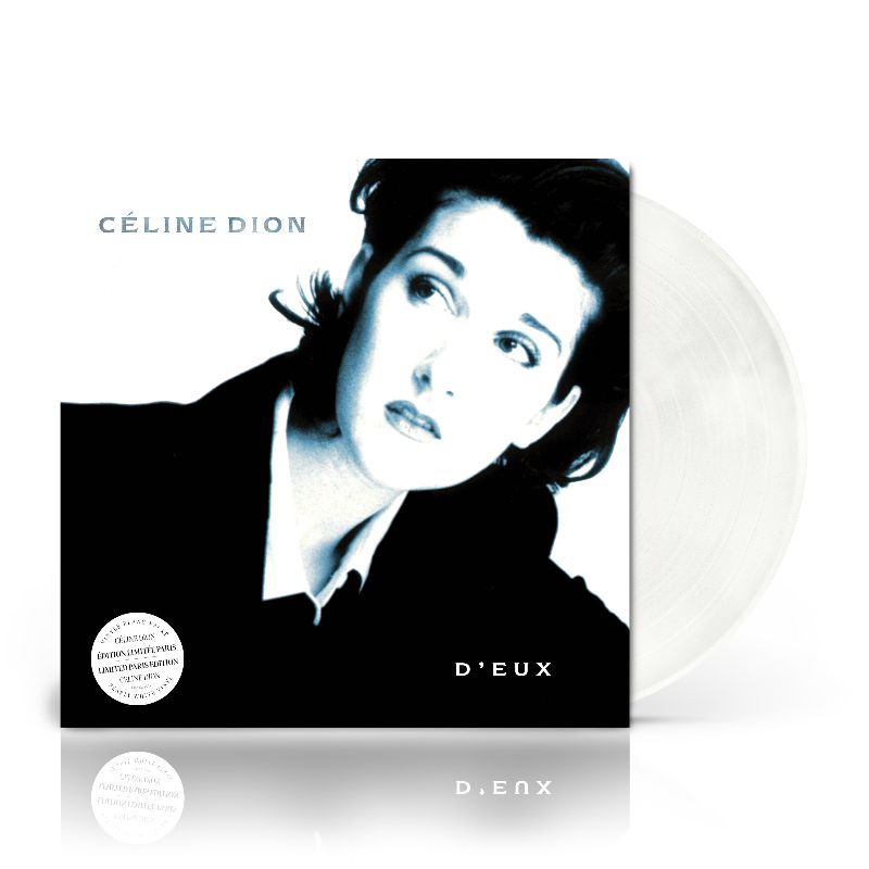 Céline Dion D'eux en vinilo blanco perlado de edición limitada