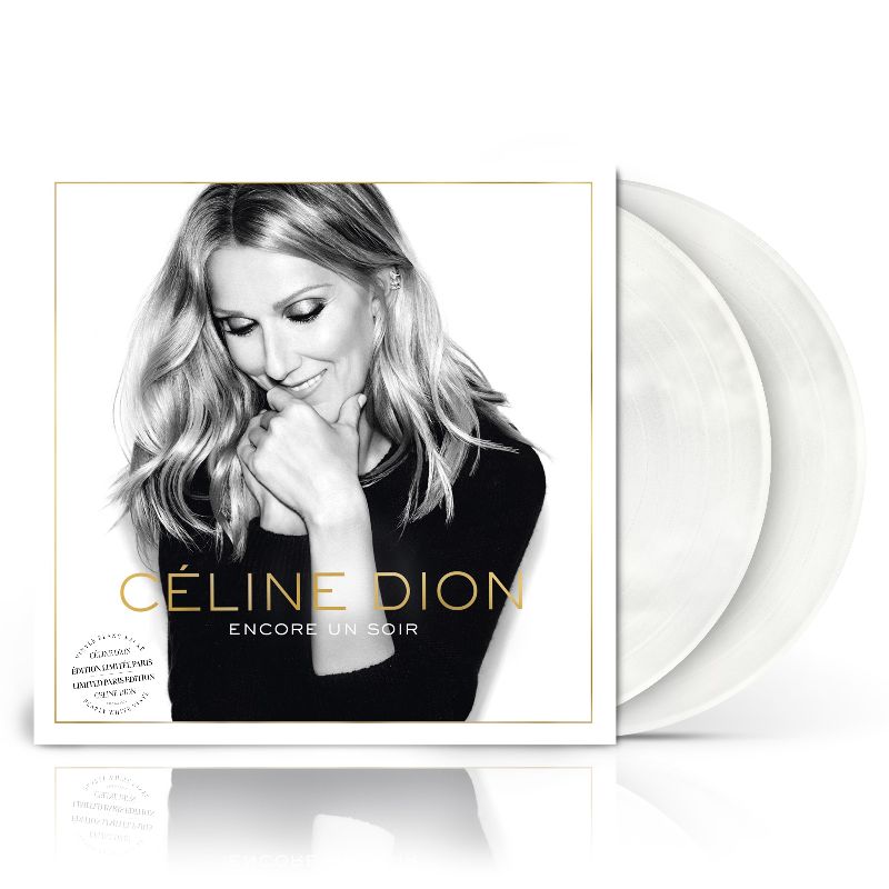 Céline Dion Encore un soir en vinilo blanco perlado 2LP