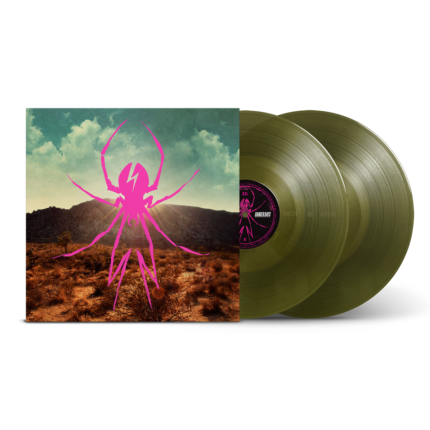 My Chemical Romance – Danger Days Deluxe Edition en vinilo 2LP Green Sludge