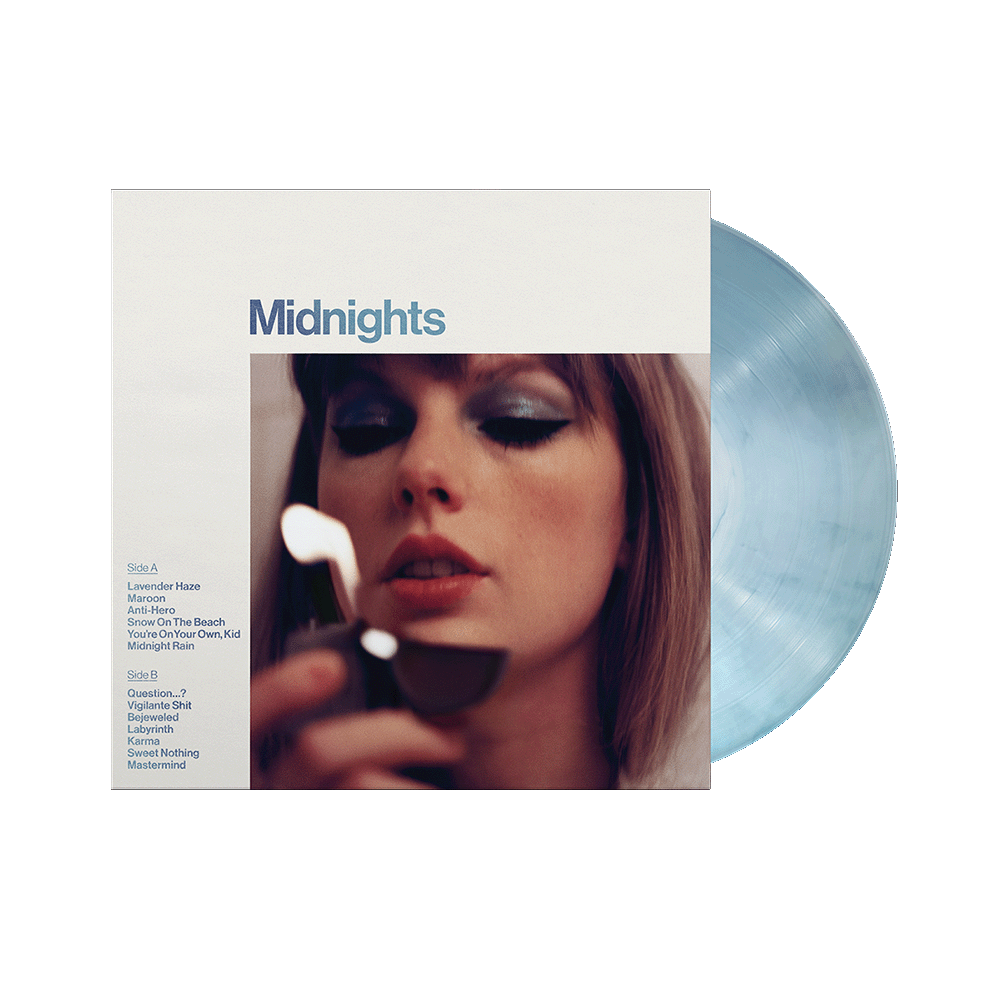 Taylor Swift - Midnights - Vinilo Moonstone Blue Edition