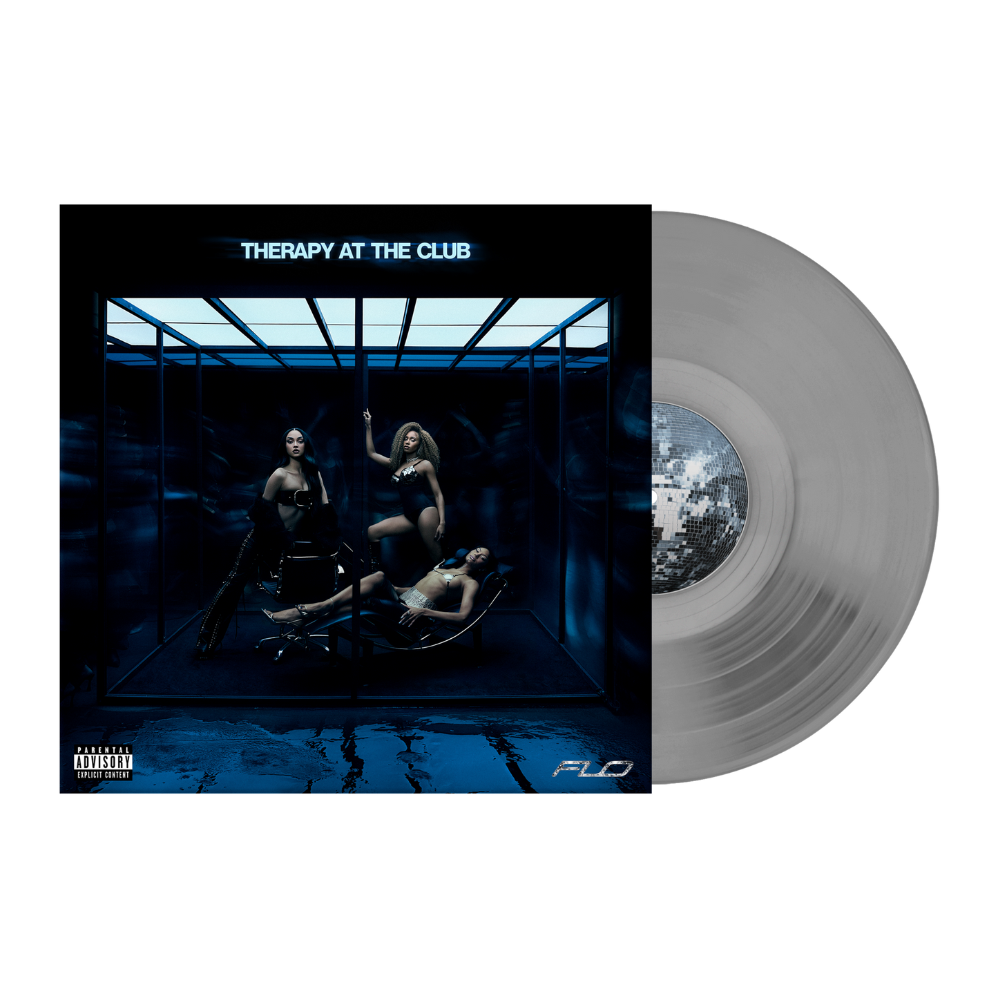 FLO – Therapy At The Club en vinilo transparente The Glass