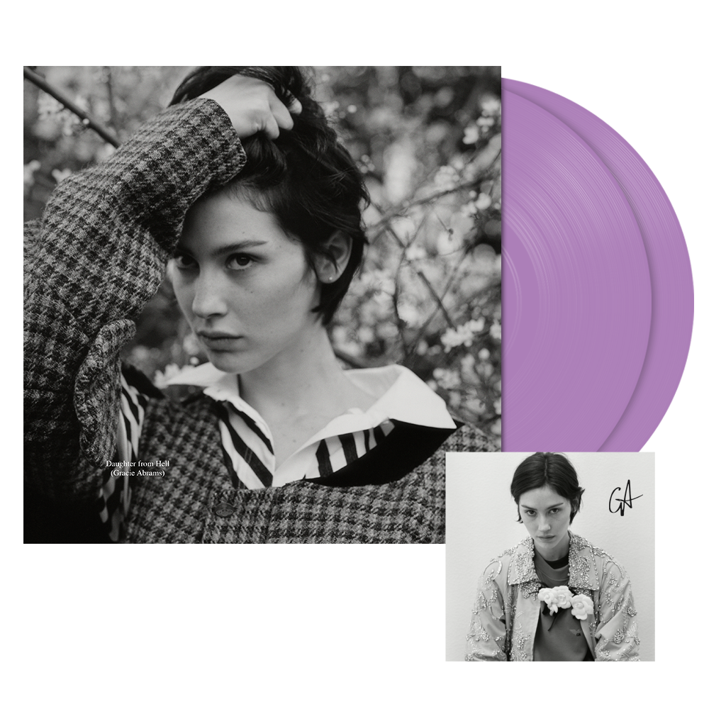 Gracie Abrams – Daughter From Hell · Vinilo 2LP Lavanda + Tarjeta Firmada (RESERVA – se envía el 24/07)
