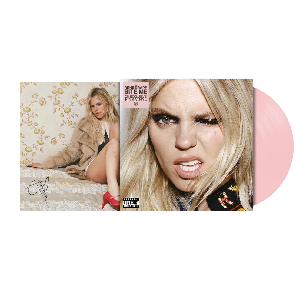 Renee Rapp - Bite Me - Limited Pink Vinyl with Signed Print