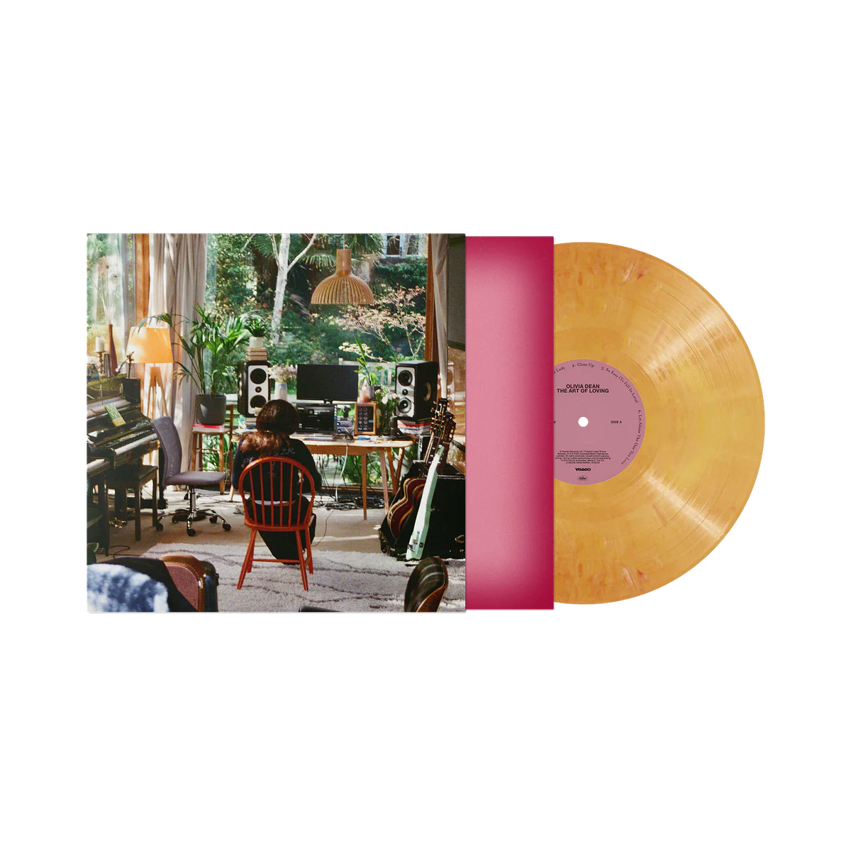 Olivia Dean - The Art Of Loving - Limited Alternate Cover and Orange Vinyl (PREORDER, ships before DECEMBER 15th))