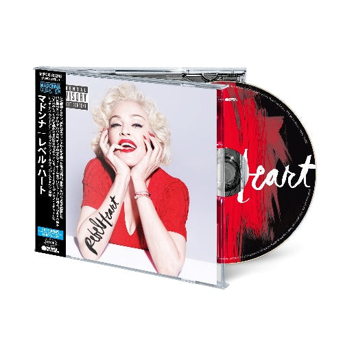 Madonna Rebel Heart edición japonesa en CD con obi strip