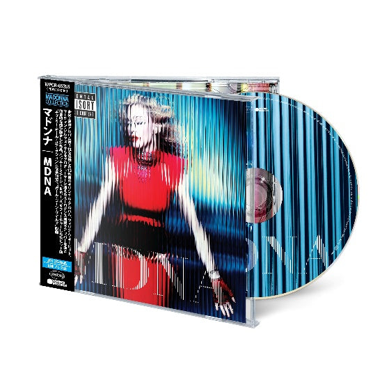 Madonna MDNA edición japonesa en CD con obi strip
