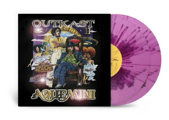 Outkast - Aquemini · Vinilo Rosa Jelly Bloom Splatter 2LP