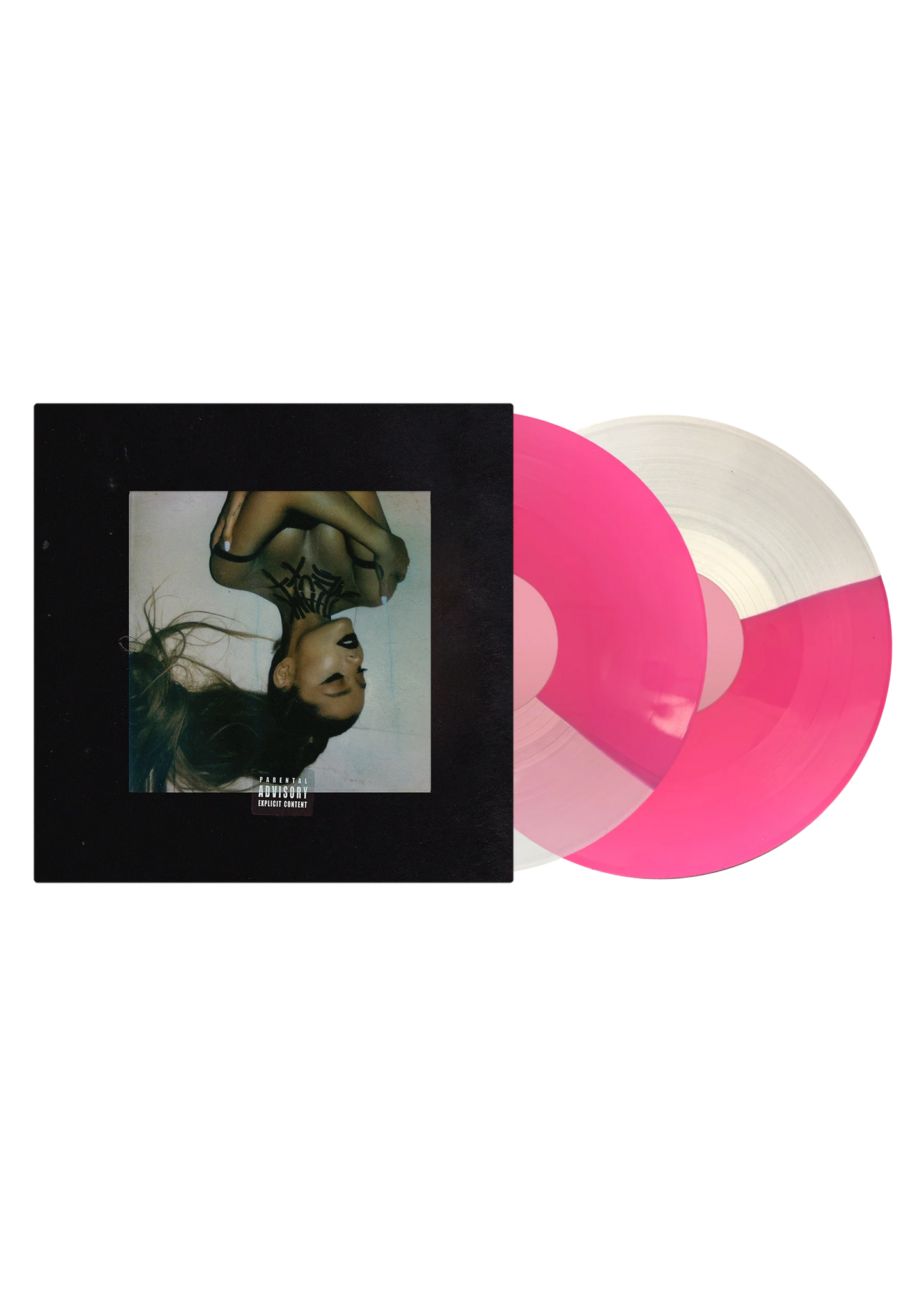 Ariana Grande - thank u, next - Half Clear/Pink Vinyl (PREORDER SHIPS DEC 15TH)