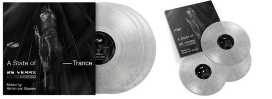 Armin van Buuren – A State of Trance 25 Years: Selected Highlights · Vinilo Silver 3LP (RESERVA – se envía a partir del 06/11)