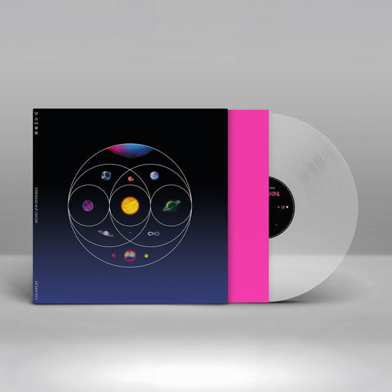 Coldplay – Music of the Spheres · Vinilo Clear EcoRecord 140 g LP
