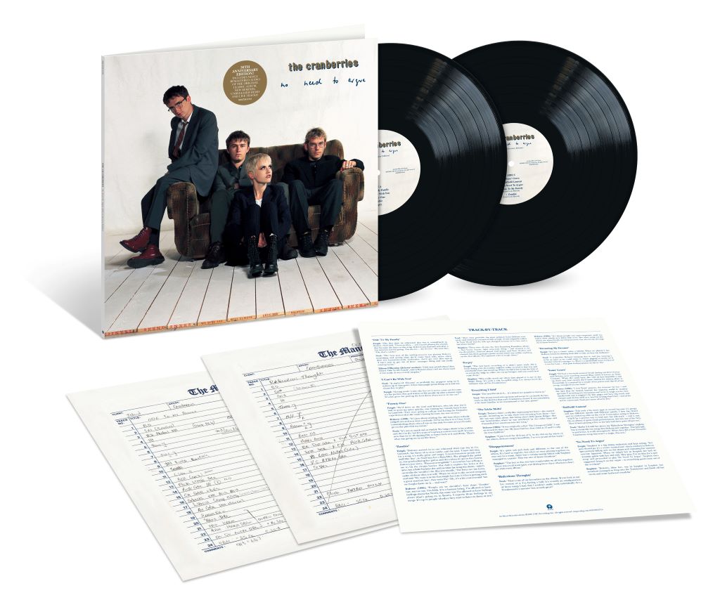 The Cranberries - No Need To Argue 30th Anniversary Deluxe - vinilo negro 2LP