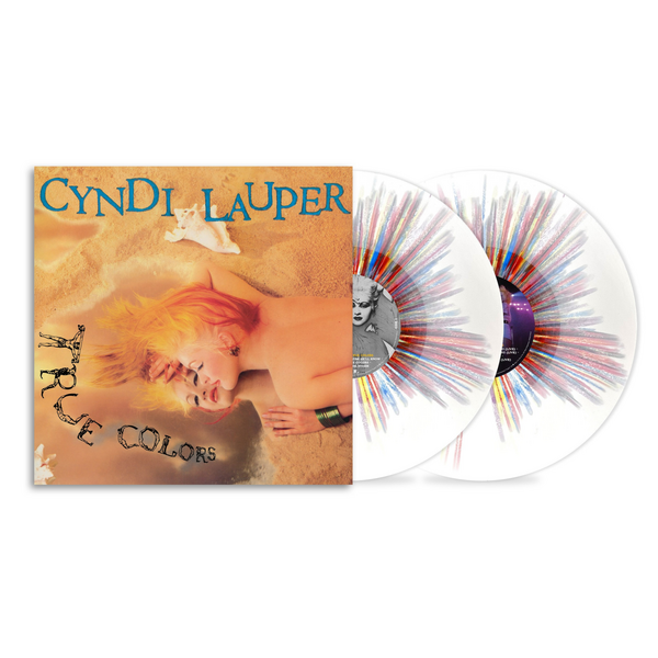 Cyndi Lauper - True Colors 40th Anniversary - vinilo Rainbow Sprinkle 2LP