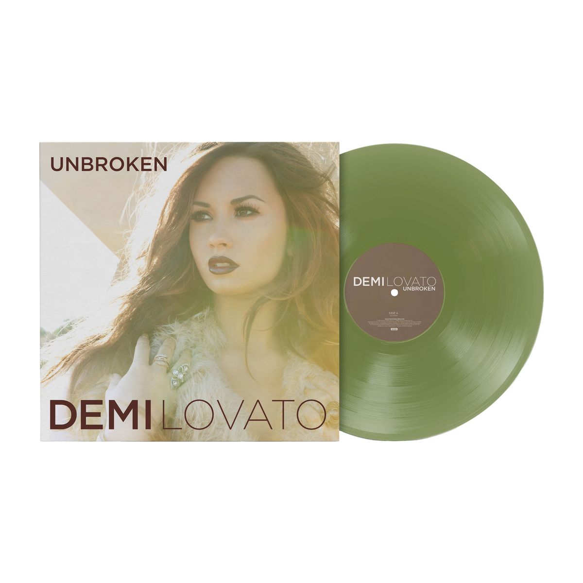 Demi Lovato – Unbroken (15th Anniversary) · Vinilo Coke Bottle Green 140 g LP (RESERVA – se envía a partir del 20/11)