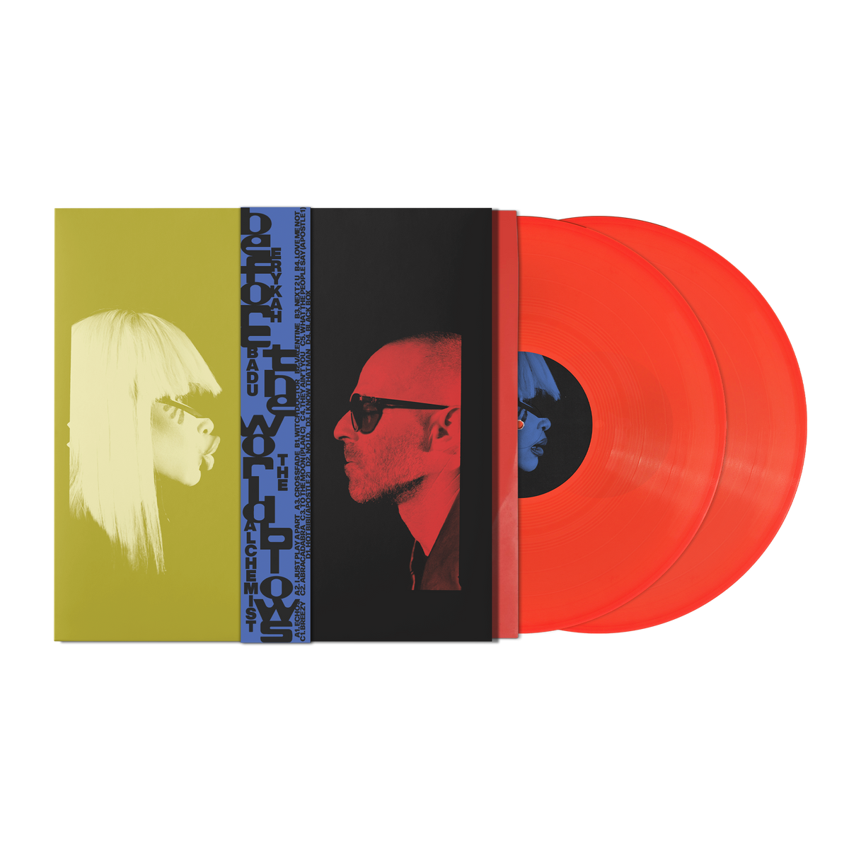 Erykah Badu y The Alchemist – Before the World Blows vinilo Neon Orange 2LP