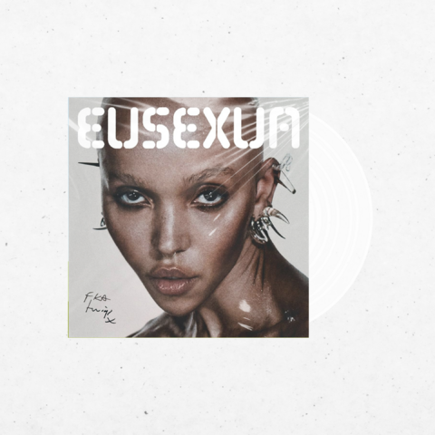 FKA Twigs　EUSEXUA　直筆サイン入りシルバーレコード FKA Twigs-EUSEXUA LP - Indie Exclusive Color Vinyl (Autographed