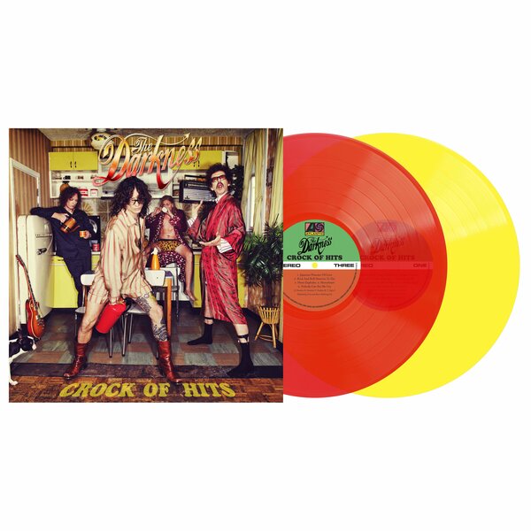 The Darkness - The Darkness - Crock of Hits en Vinilo Rojo y Amarillo 2LP