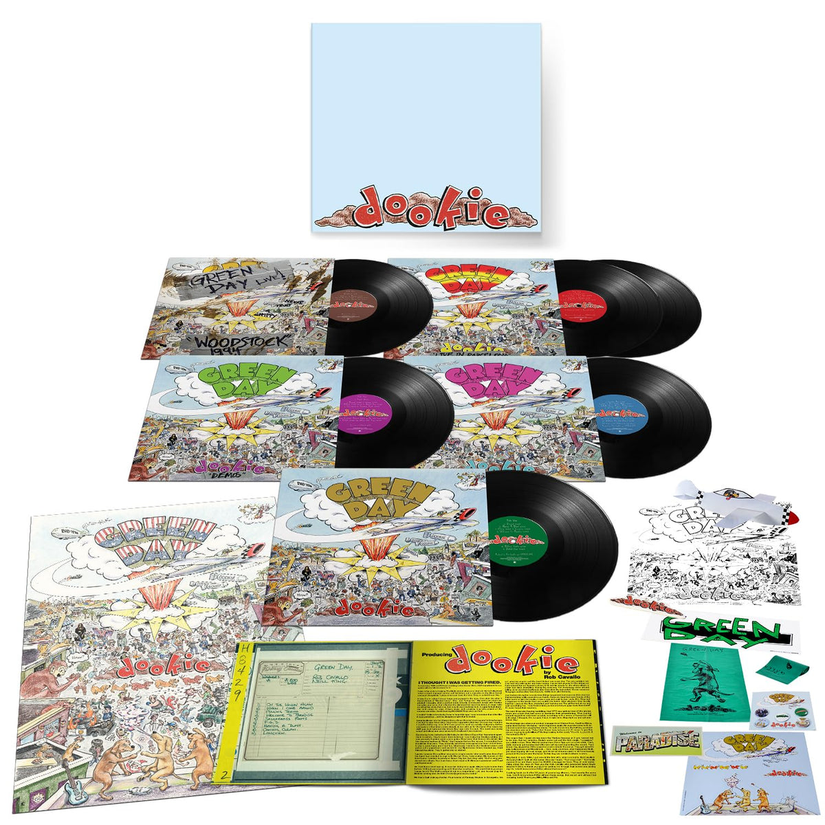 Green Day – Dookie (30th Anniversary Deluxe) · Box Set Vinilo 6LP