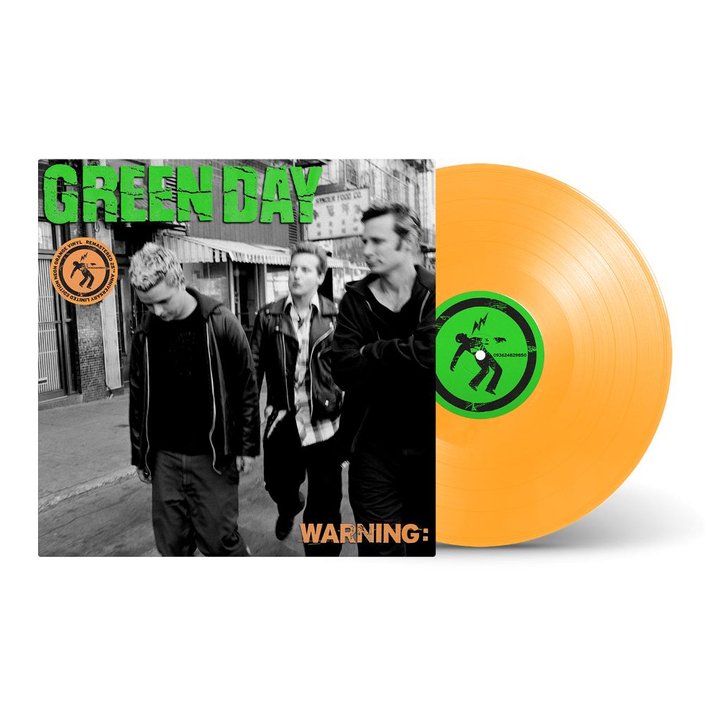 Green Day – Warning · Vinilo Negro LP