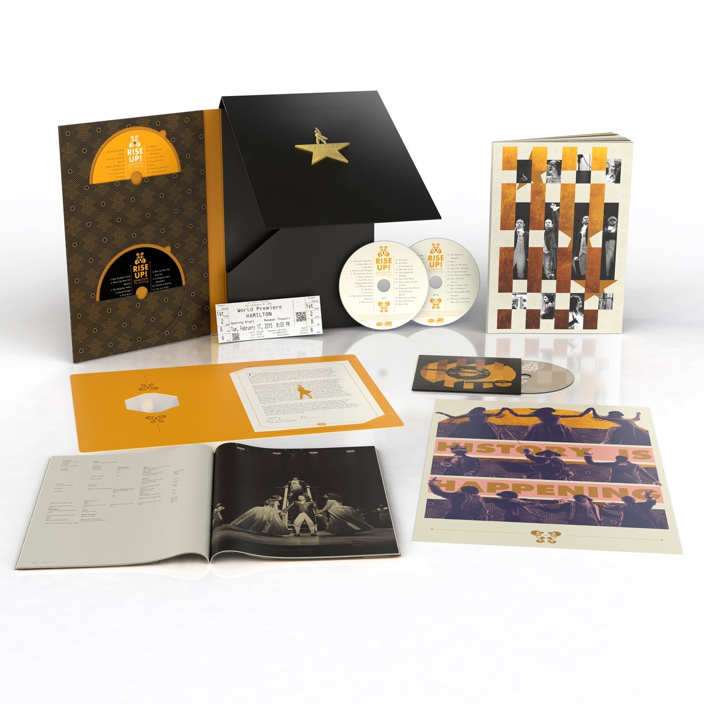 Lin-Manuel Miranda - Rise Up! Hamilton: The Anthology - Box Set 5CD
