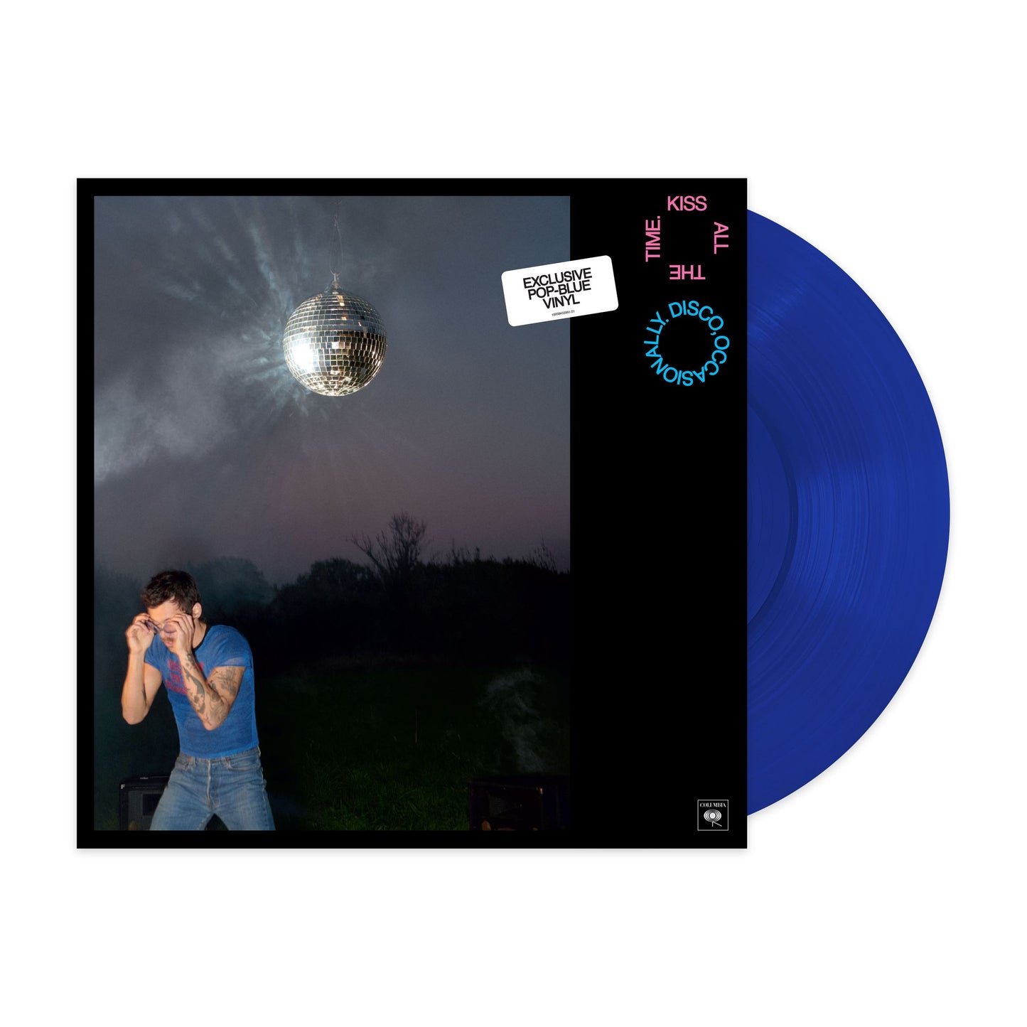 Harry Styles - Kiss All The Time. Disco, Occasionally. - Edición Retail Exclusive en vinilo azul (se envía a partir del 06/03)