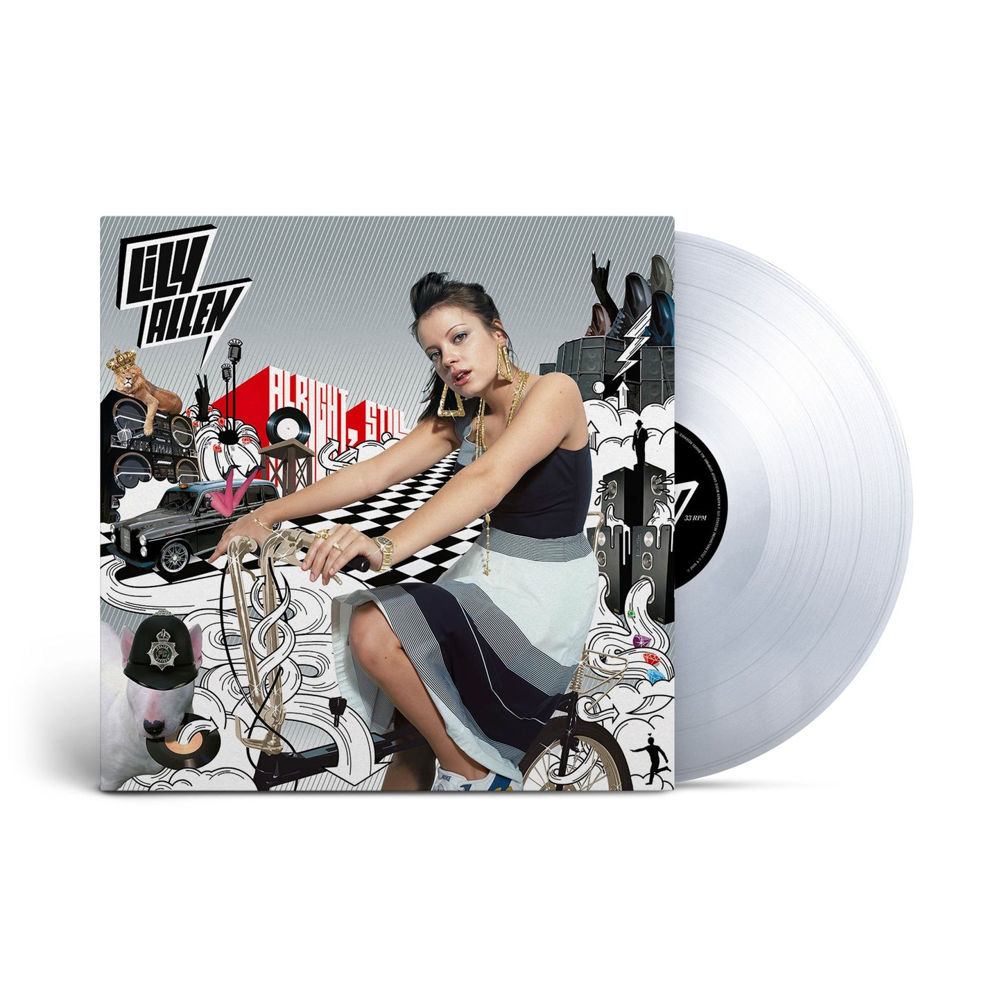 Lily Allen - Alright Still - Vinilo Crystal Clear (RESERVA se envía el 01/05)