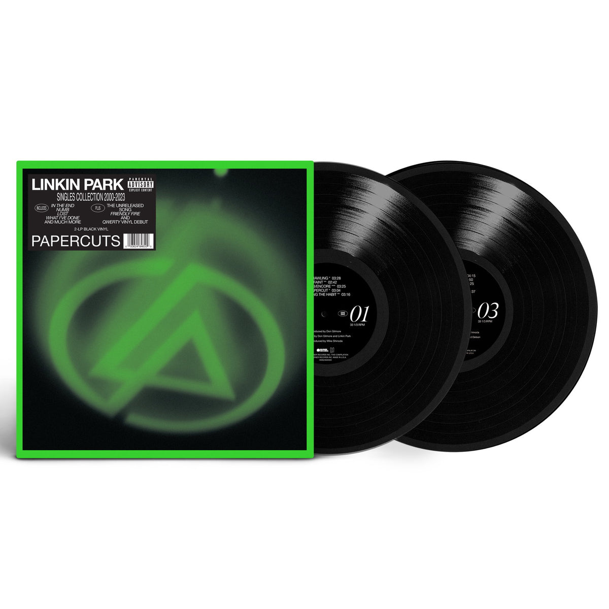 Linkin Park – Papercuts (Singles Collection 2000–2023) · Vinilo Negro 2LP