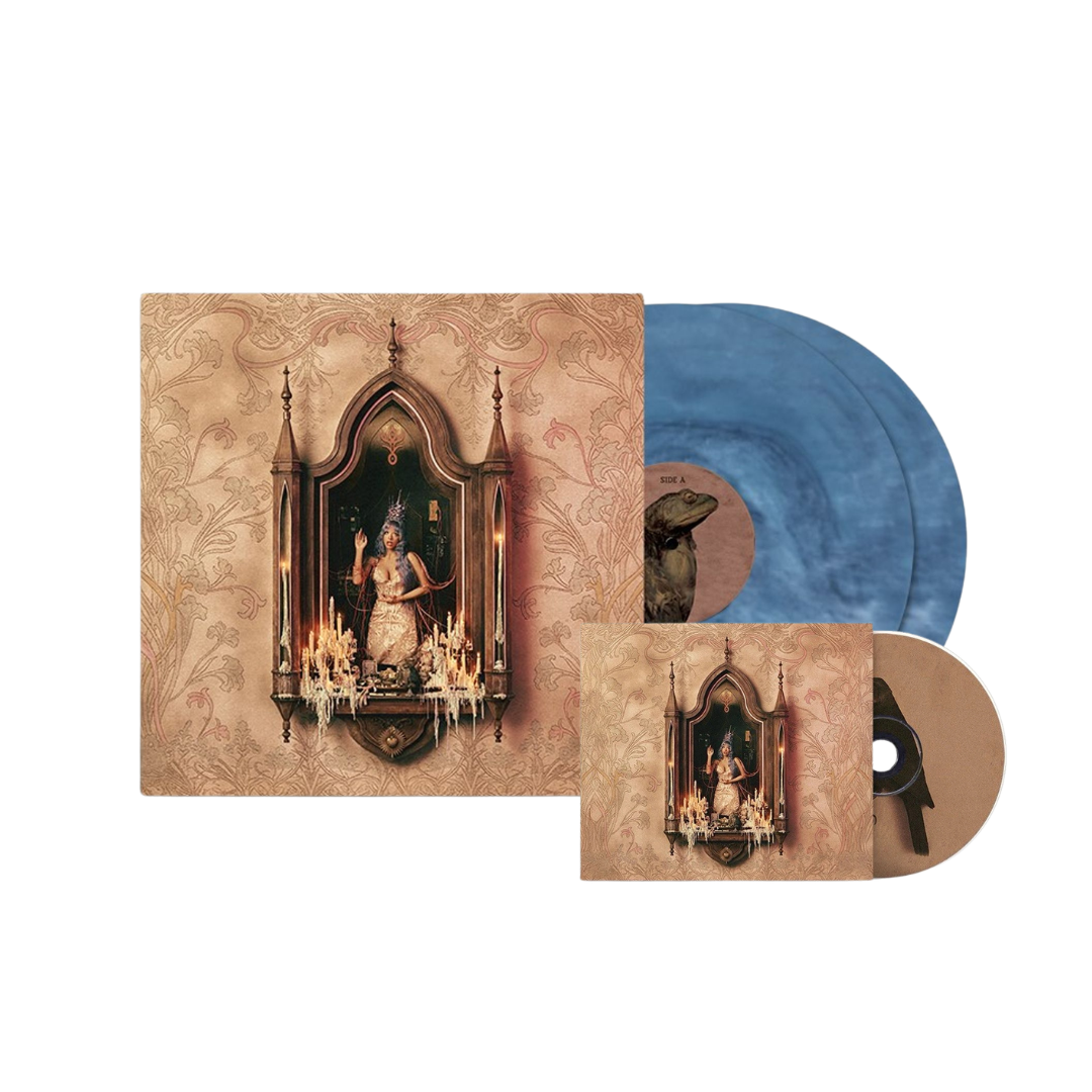 Melanie Martinez - Hades - Vinilo Aura Blue + CD + Tarjeta Firmada (RESERVA - se envía a partir del 04/04)