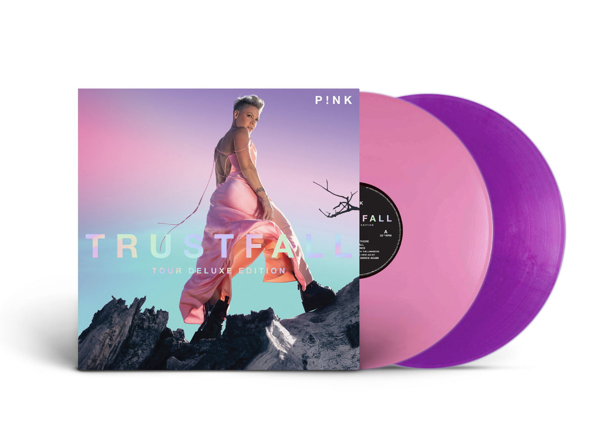 P!nk – TRUSTFALL (Tour Deluxe Edition) · Vinilo Rosa y Púrpura 2LP
