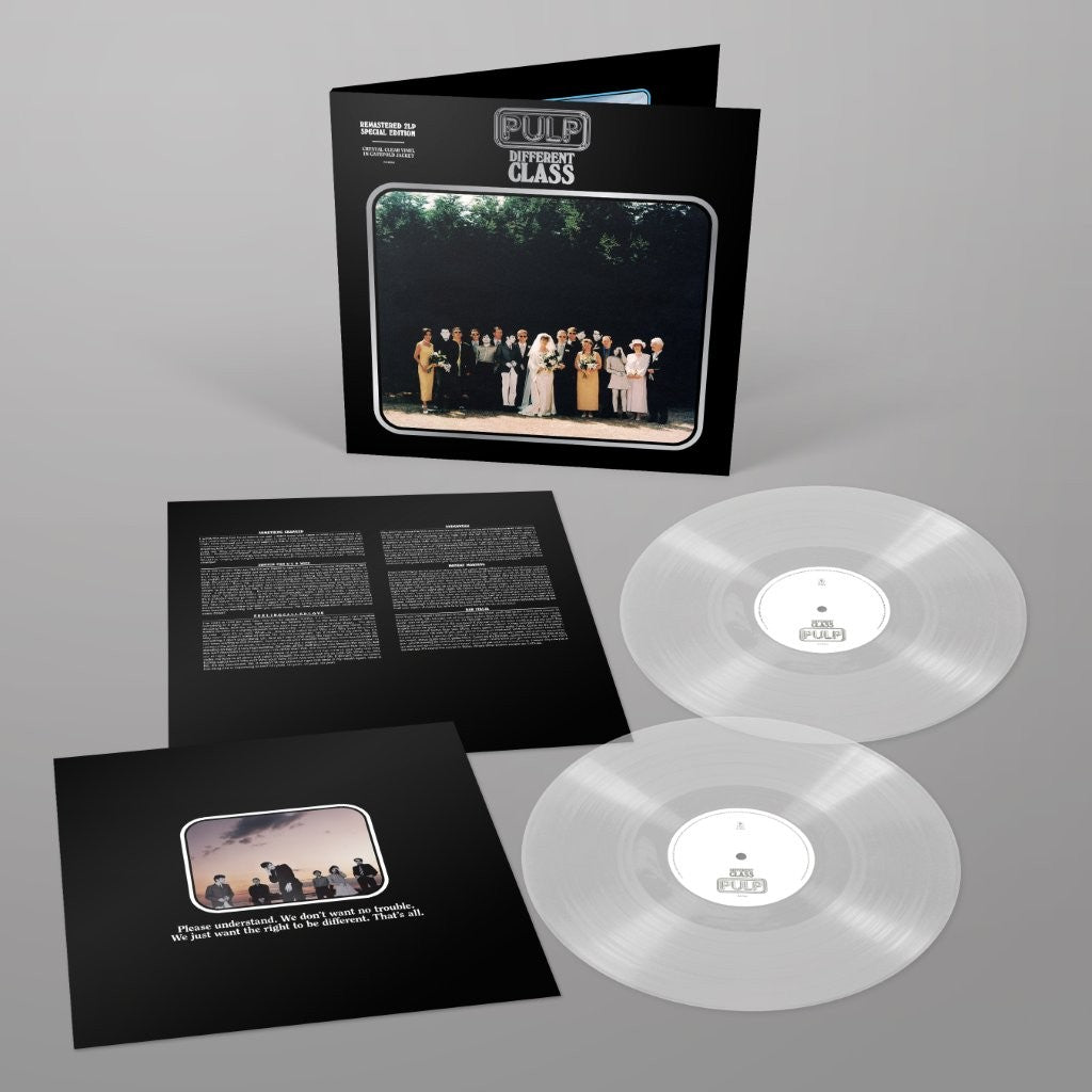 Pulp – Different Class · Vinilo Ultra Clear 2LP · National Album Day 2026