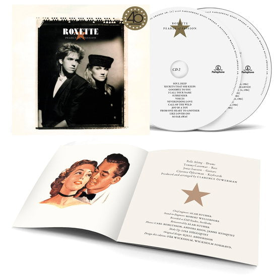 Roxette – Pearls of Passion (40th Anniversary) · 2CD (RESERVA – se envía el 20/11)
