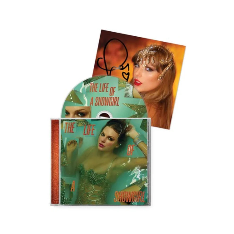 Taylor Swift - The Life Of A Showgirl - Signed Sweat and Vanilla Perfume CD (Photo 1)