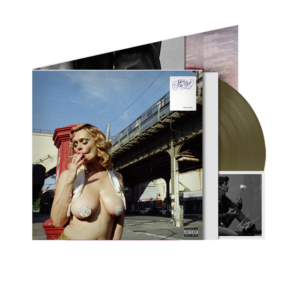 Troye Sivan – She's The Best · Vinilo Transparent Burnt + Tarjeta Firmada