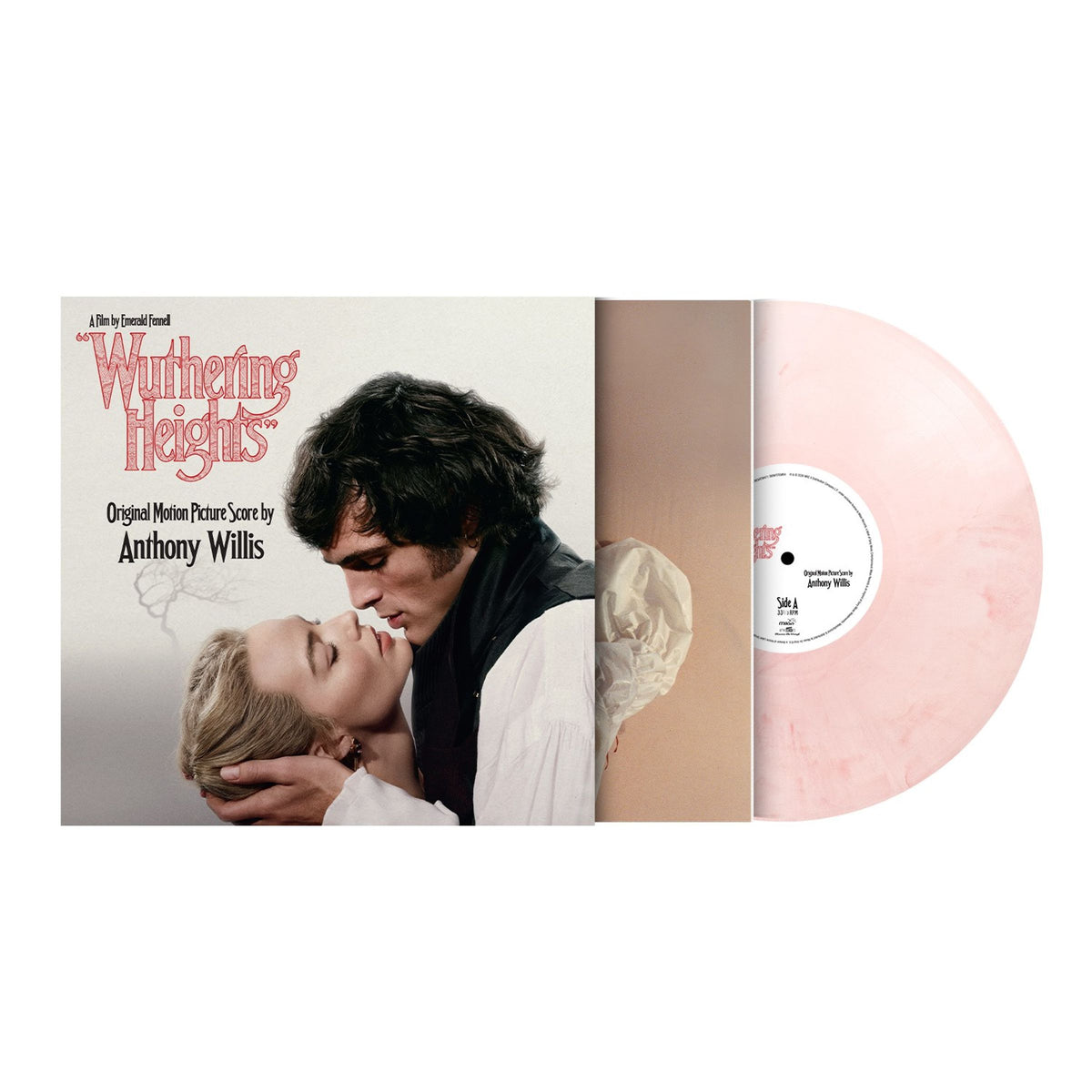 Anthony Willis – Wuthering Heights (Original Motion Picture Soundtrack) · Vinilo White & Red Marble 180 g LP (RESERVA – se envía el 04/12)