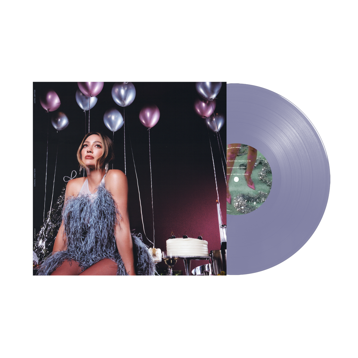 Hilary Duff – Holiday Things · Vinilo Periwinkle LP