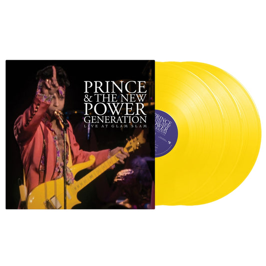 Prince & The New Power Generation – Live At Glam Slam en vinilo 3LP amarillo RSD