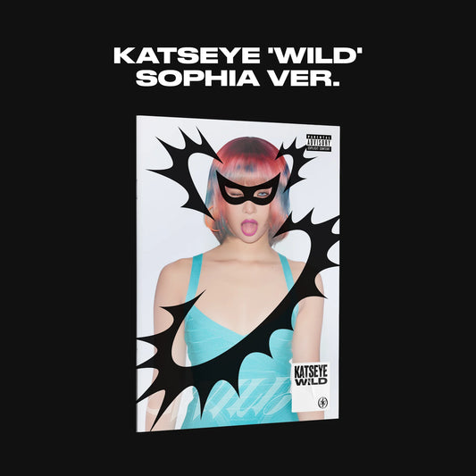 KATSEYE – WILD · CD Sophia Member Version (RESERVA – se envía el 14/08)