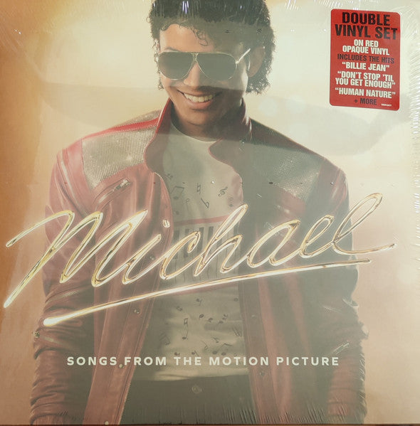 Michael Jackson – Michael: Songs From the Motion Picture · Vinilo Rojo Opaco 2LP
