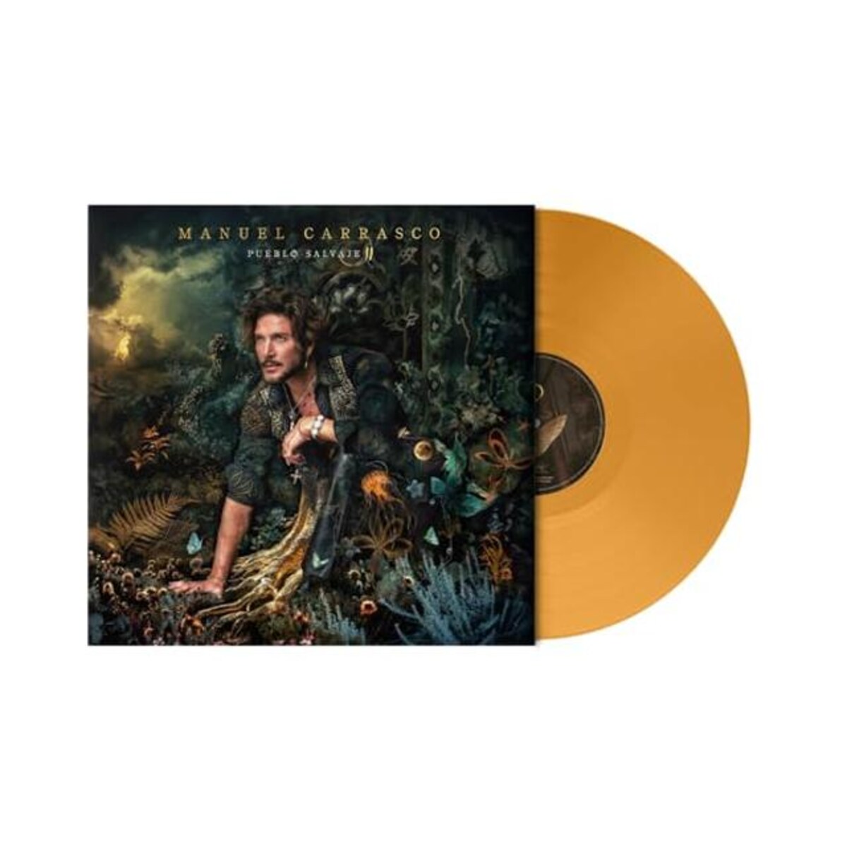 Manuel Carrasco Pueblo Salvaje II vinilo naranja